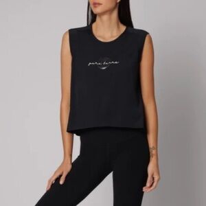 TAVI Pure Barre Evolution Tank in BLACK - MEDIUM 🖤